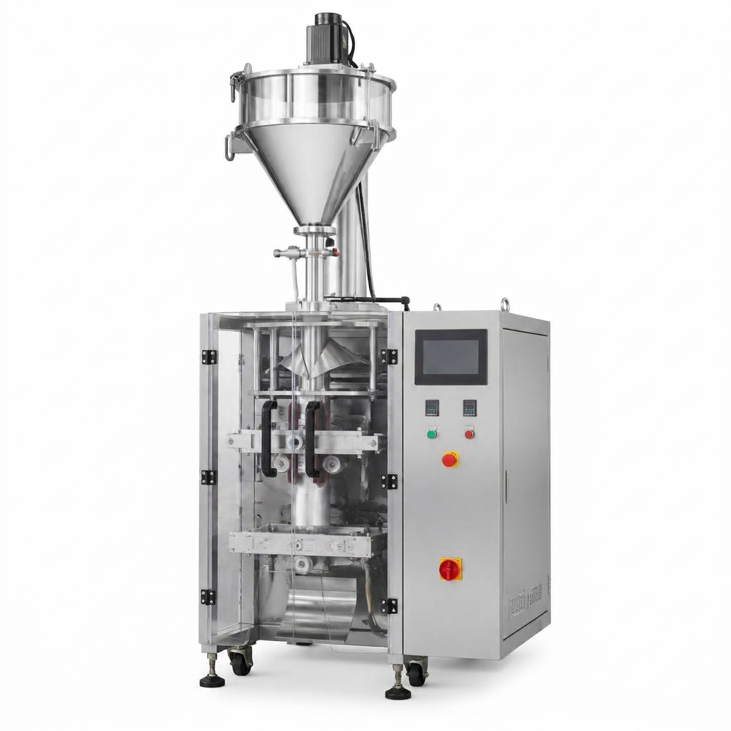 Auger Filler Machine manufactured by Space Packaging Solutions, Faridabad