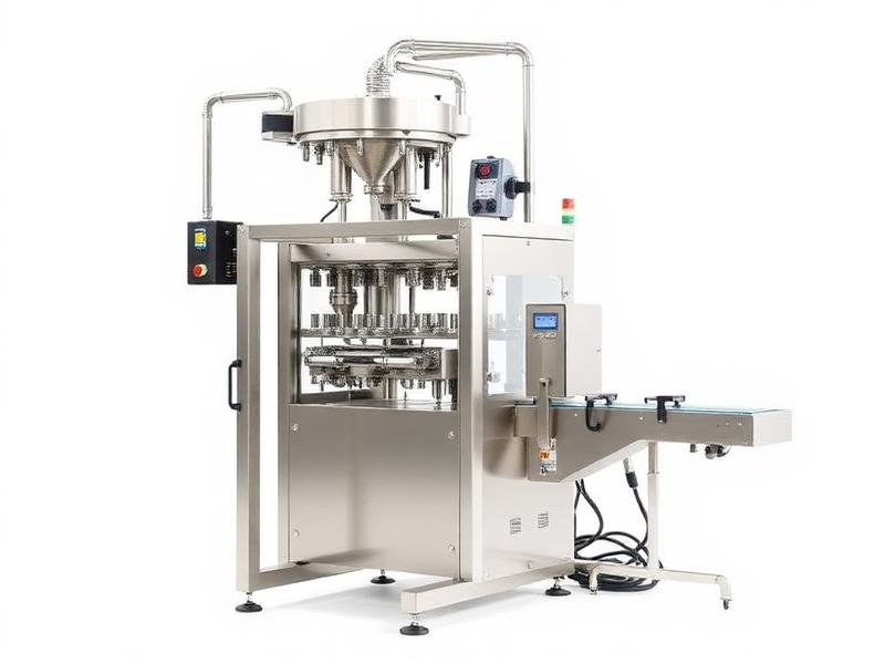 Semi Pneumatic Pouch Packing Machine manufactured by Space Packaging Solution, Faridabad